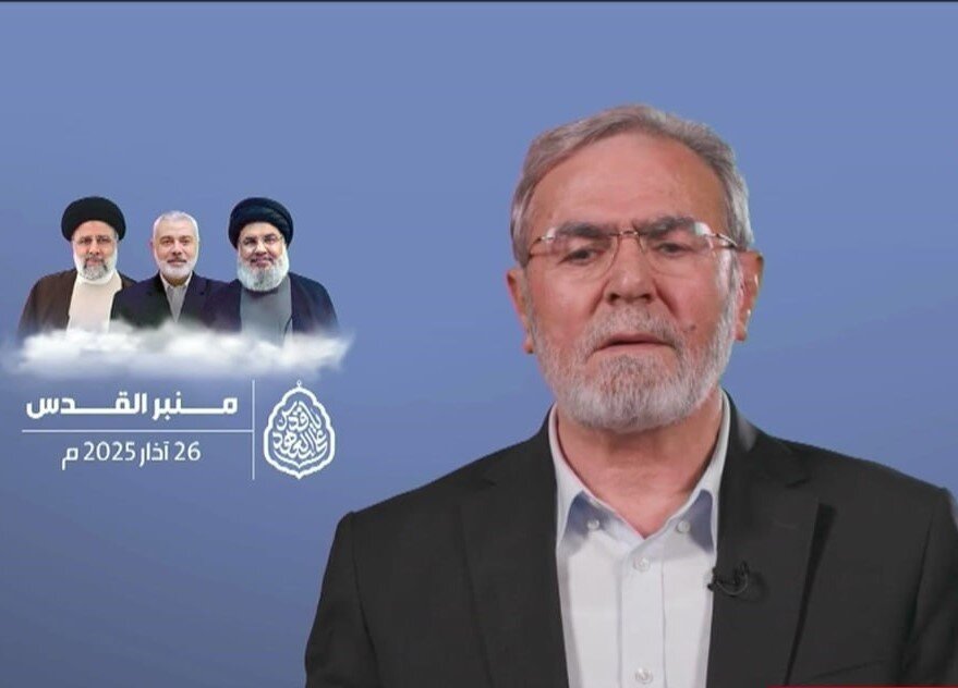 زیاد النخاله: ملت فلسطین در سرزمین خود مقاوم خواهد ماند