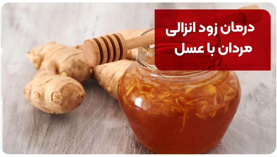 درمان زود انزالی مردان با عسل